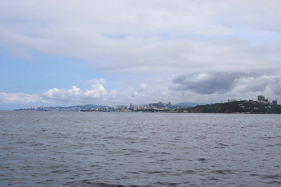 Вид Владивостока с моря